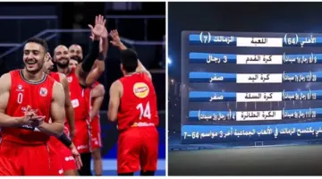 تفوق كاسح للأهلي.. 17 بطولة مقابل صفر للزمالك في الألعاب الجماعية